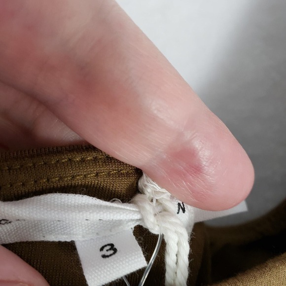 Good‎ American Modern Tank Bodysuit Square Neck Sleeveless Brown Plus Size 3 NWT - Picture 5 of 5